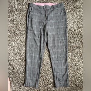 3/$20 Charlotte Russe Gray Dress Pants with Plaid Pattern